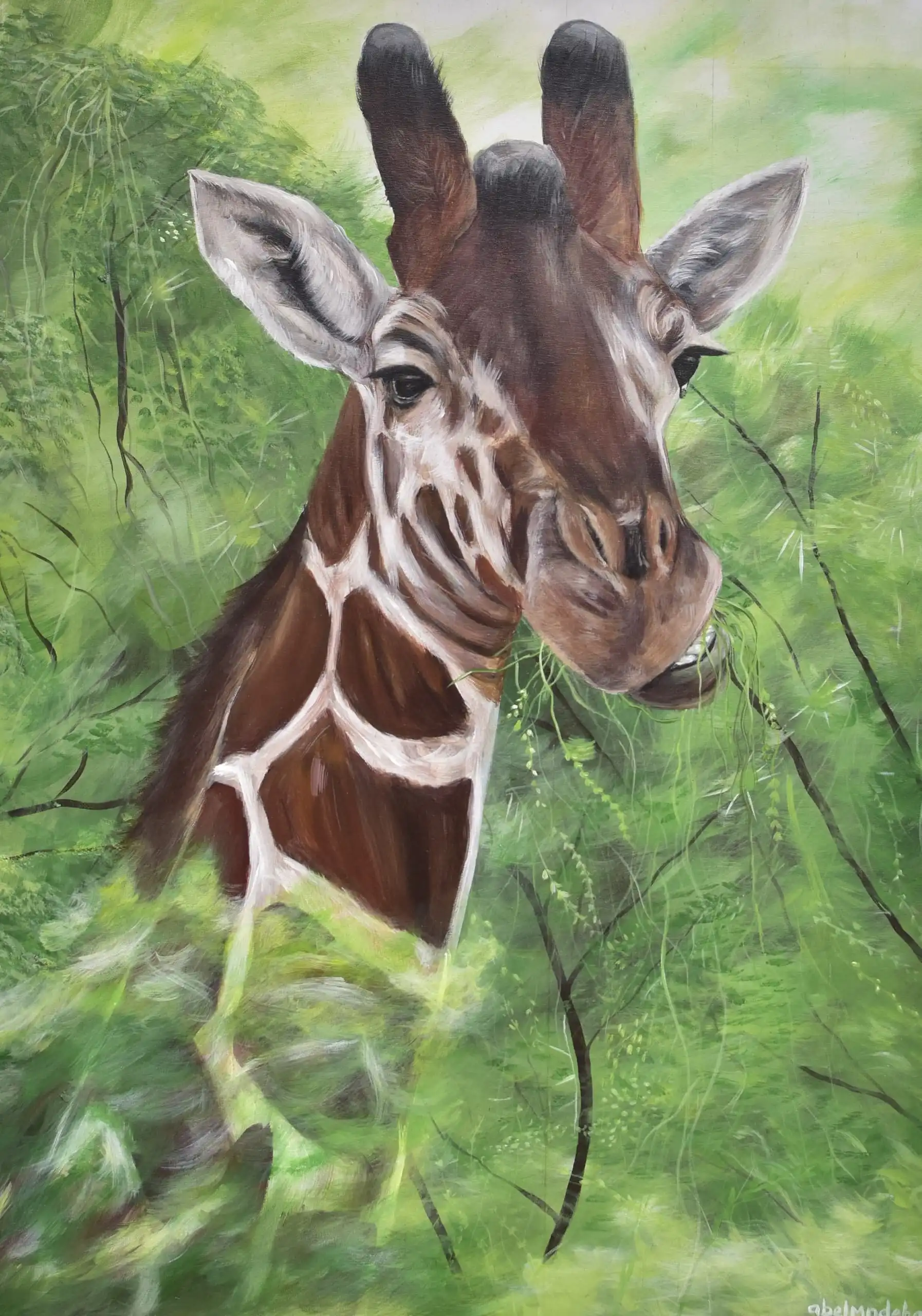 Giraffe by Abel Mndeba - View 1