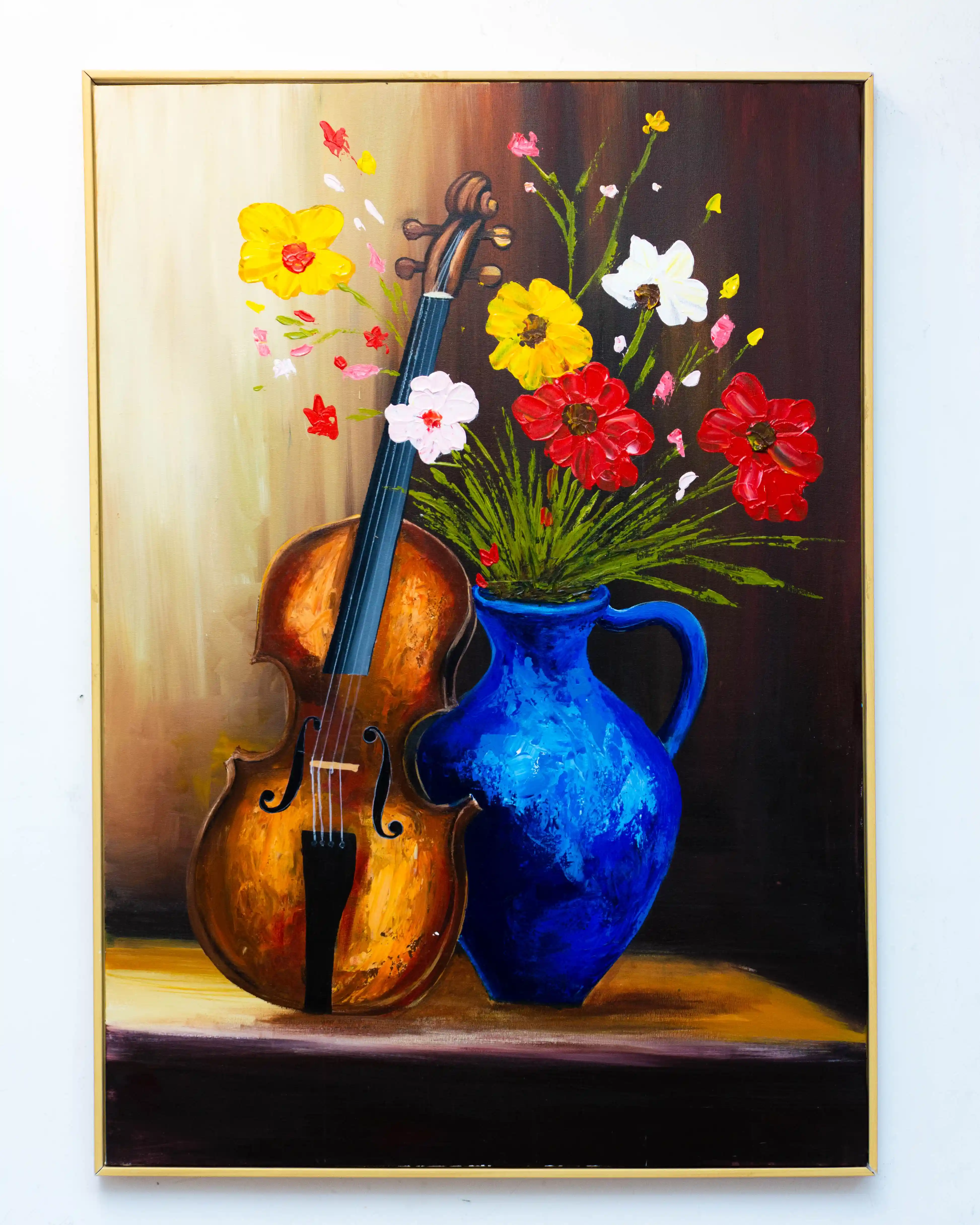Song of Spring - A vibrant artwork capturing the essence of spring and renewal through color and composition.