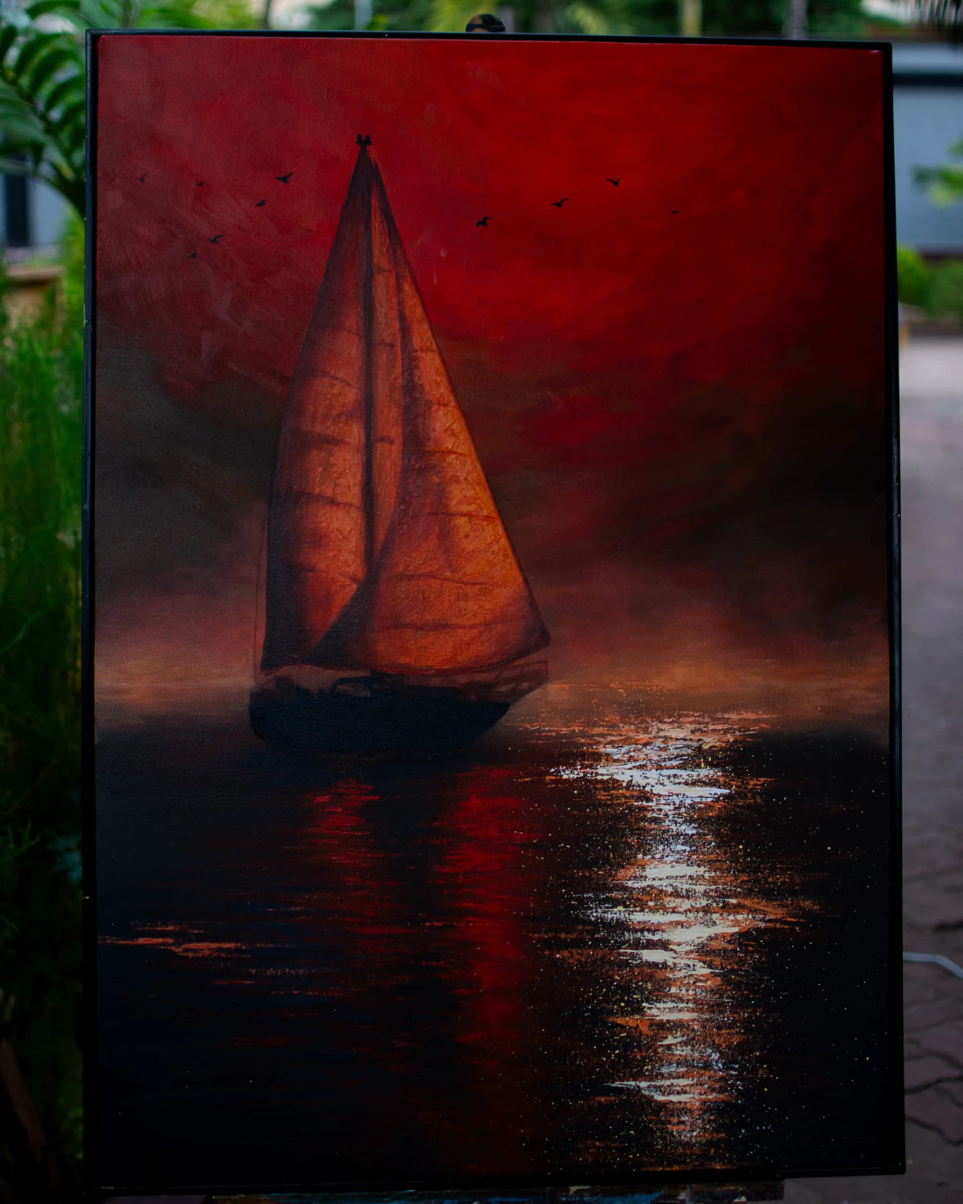 Sailing Through Firelight by Henry Kirenga - View 1