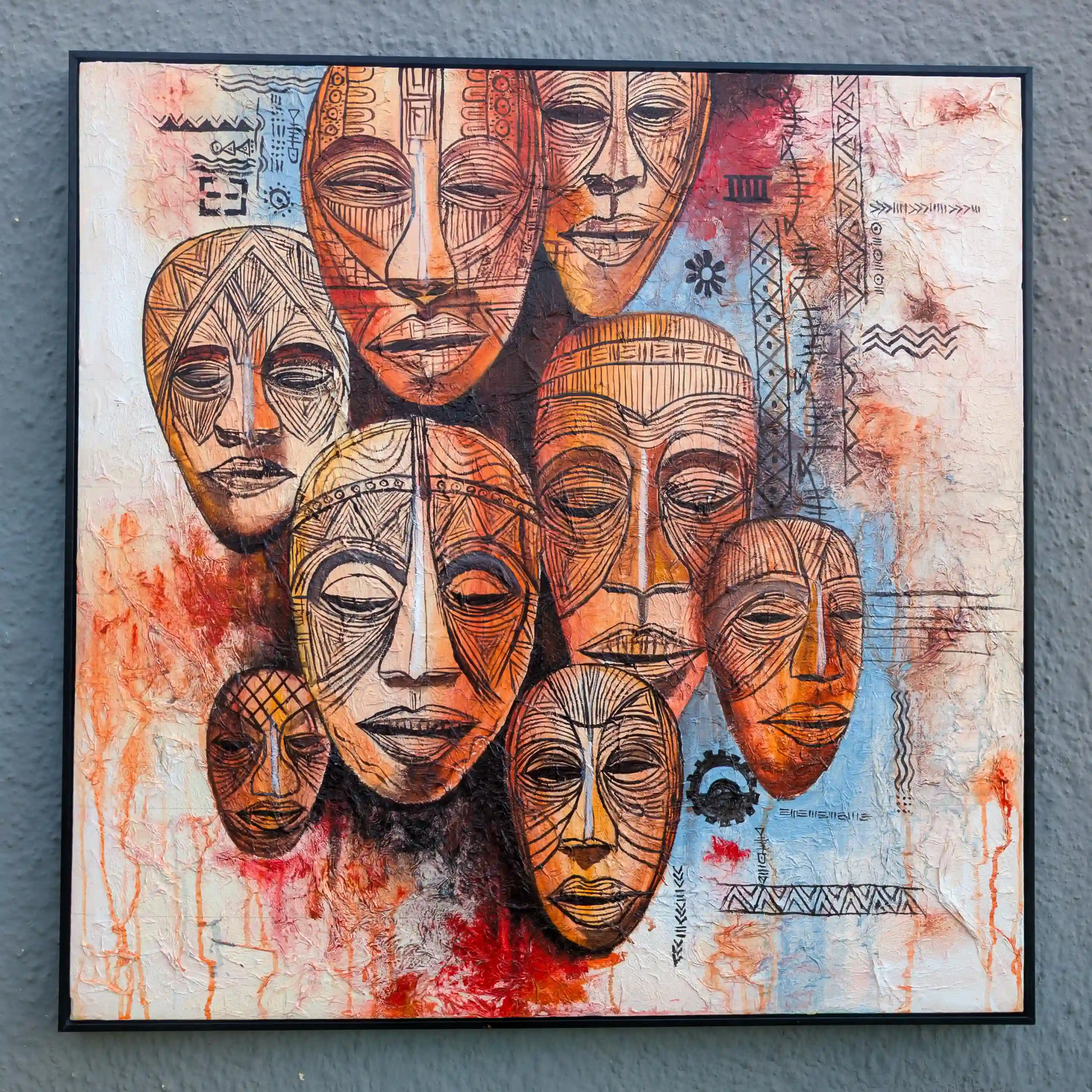 Cultural mosaic III by Sisa - View 1