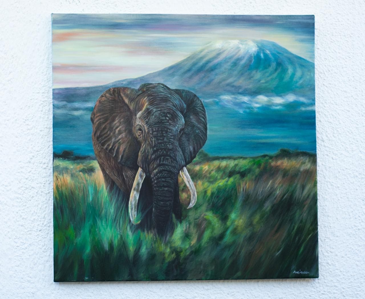 Beauty of Kilimanjaro by Abel Mndeba - View 1