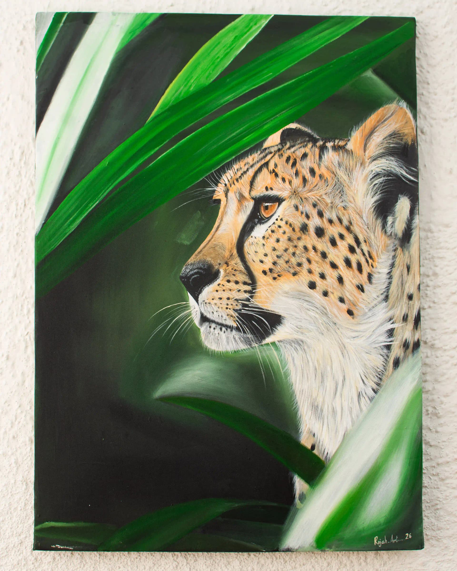 Cheetah Through the Palms by RojaArts - View 1