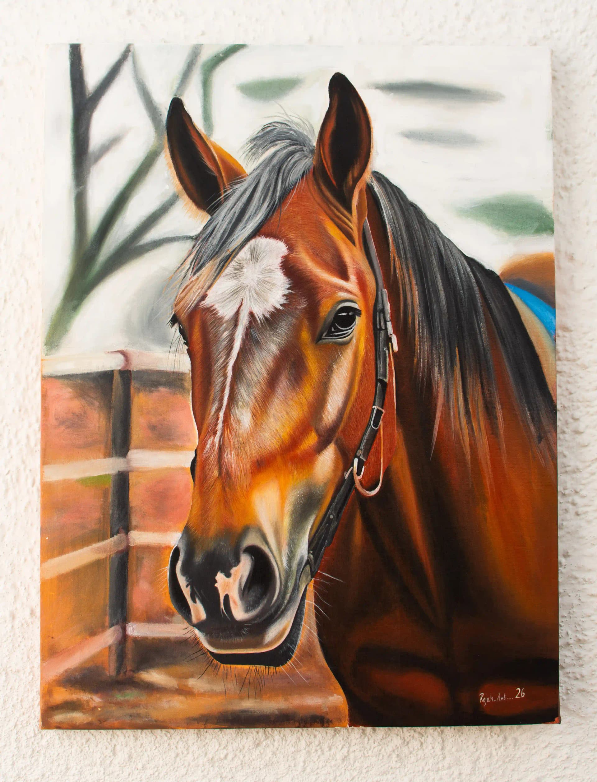 Bay Horse Portrait by RojaArts - View 1