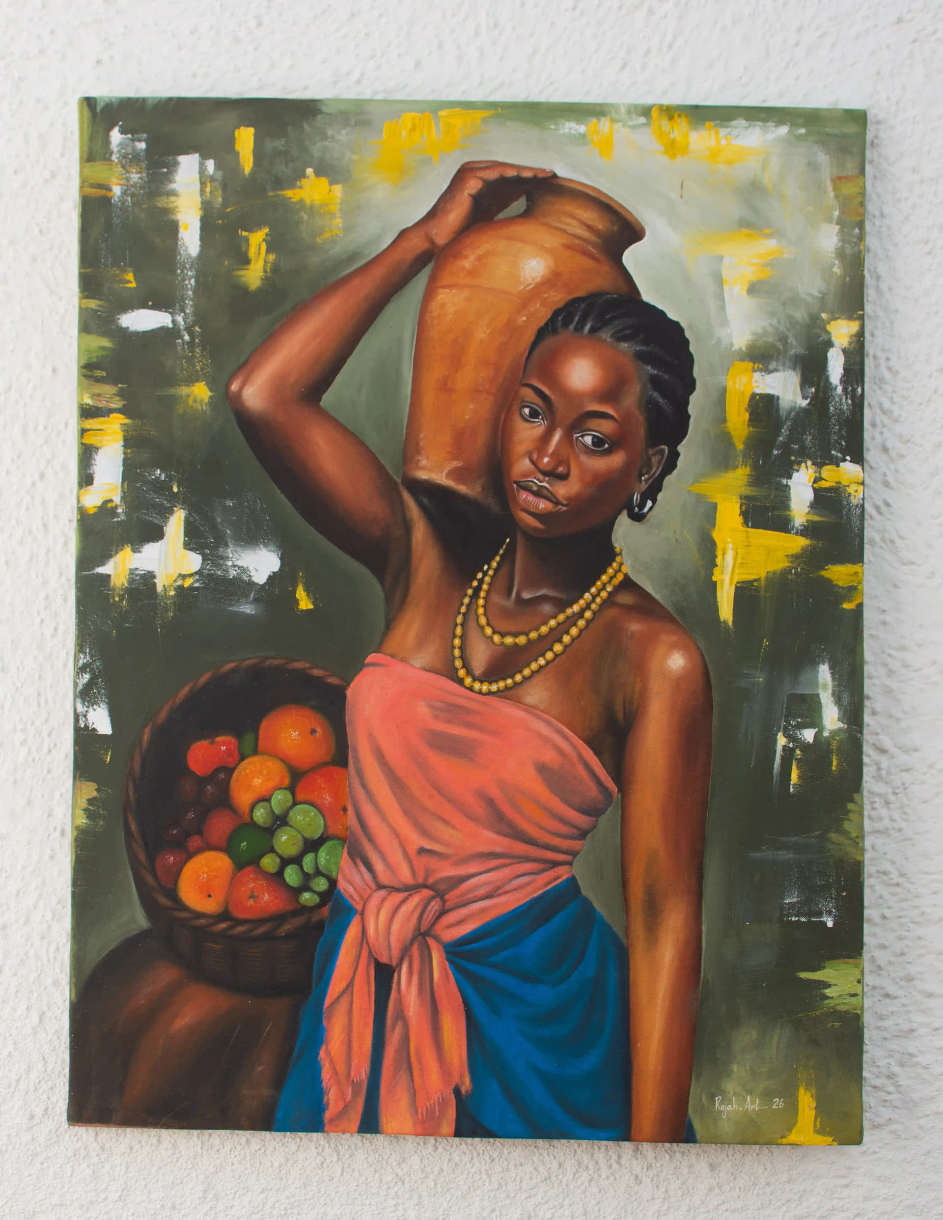 Woman with Clay Pot by RojaArts - View 1